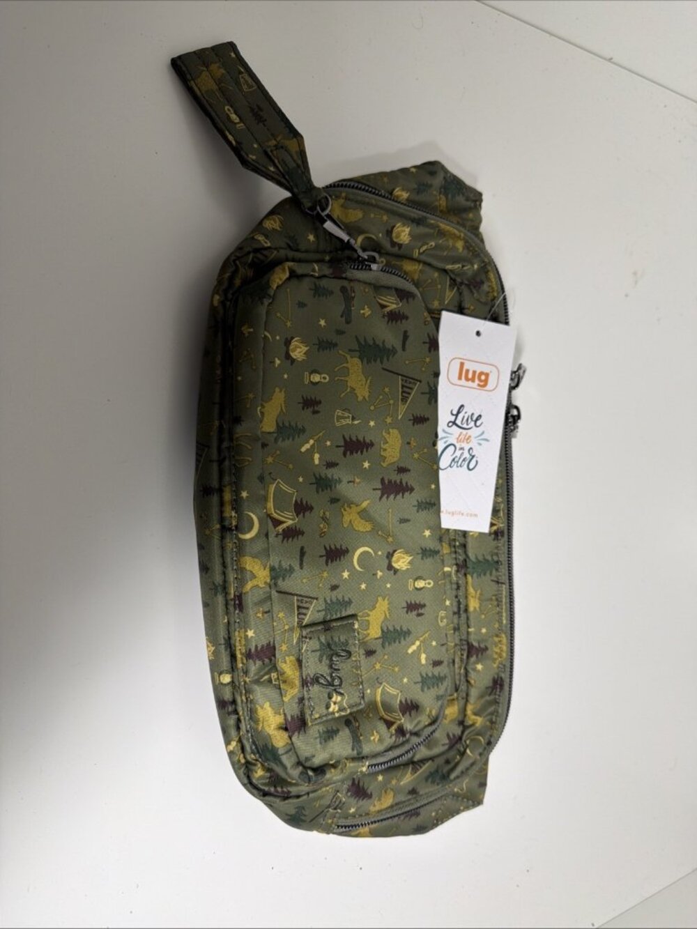 Lug Hitch Belt Bag - Camp Green - NWT Retired Color
